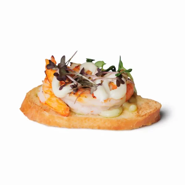 Bruschetta með risarækju