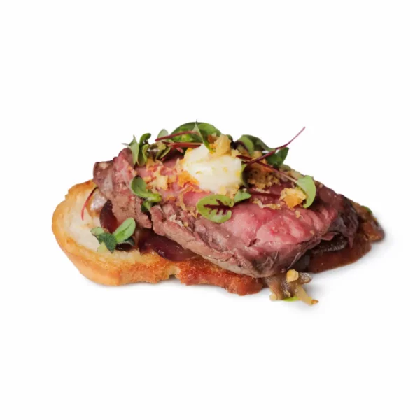 Bruschetta með nauti