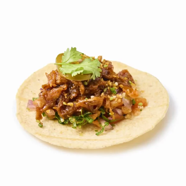 Pulled pork taco