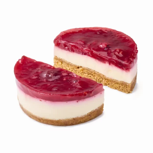 Red berries ostakaka