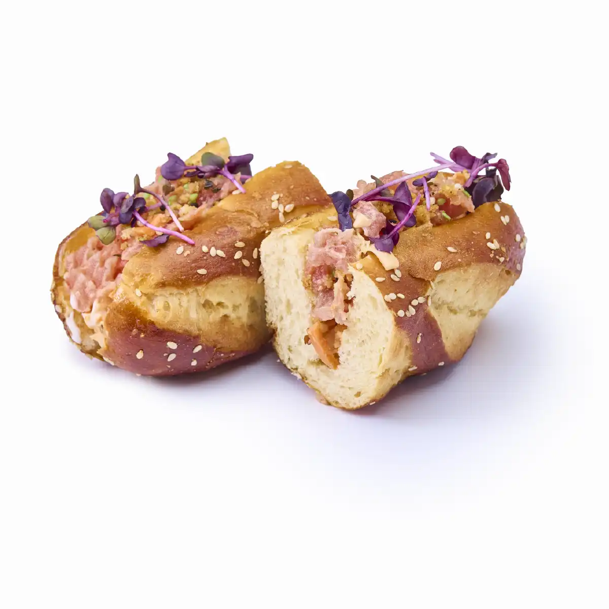 Samloka með túnfiski